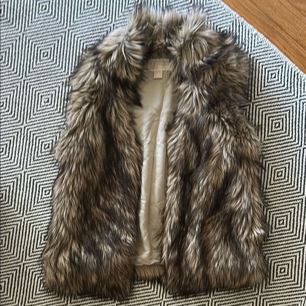 Michael Kors Faux Fur Vest